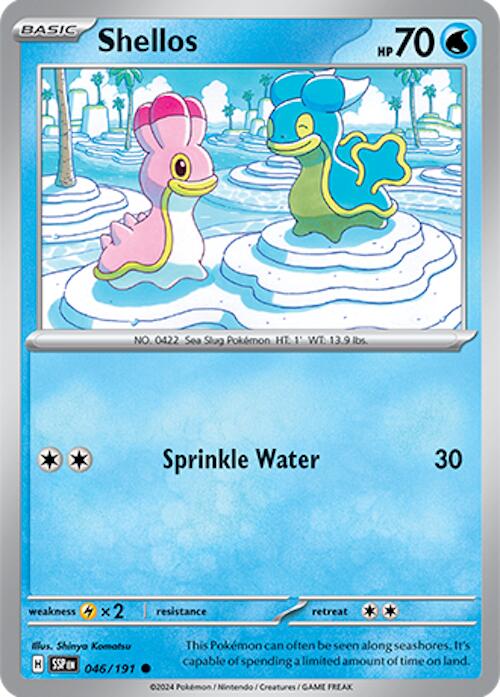 Shellos (046/191) [Scarlet & Violet: Surging Sparks] - Pokemon Cards For Your TCG Needs!