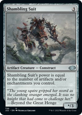 Shambling Suit [Jumpstart 2022] Magic: The Gathering