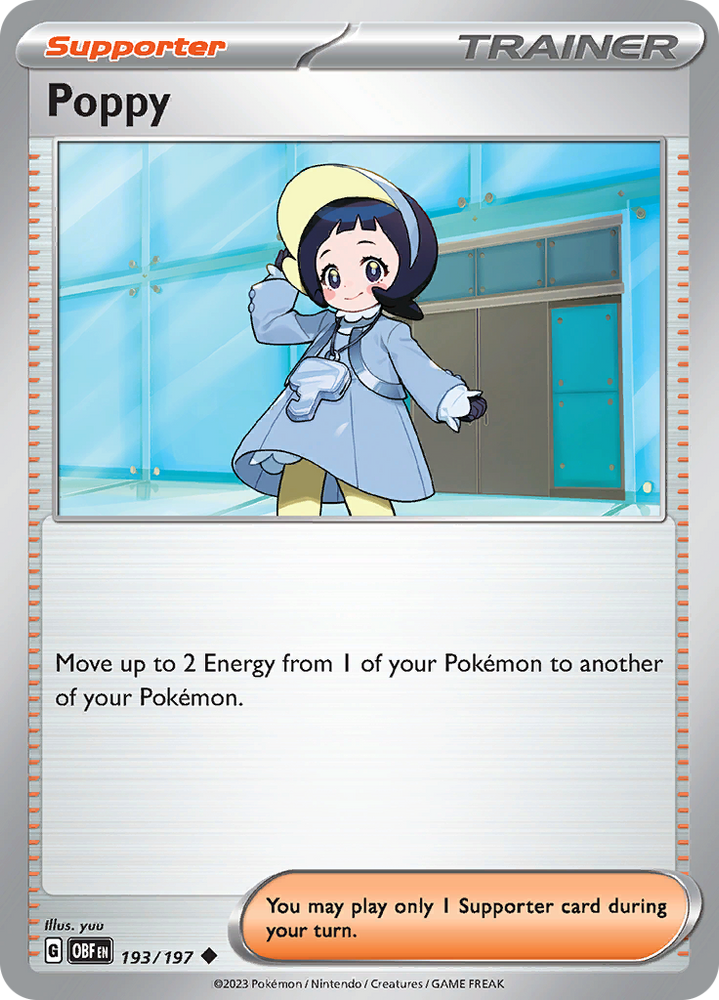 Poppy (193/197) [Scarlet & Violet: Obsidian Flames] Pokémon