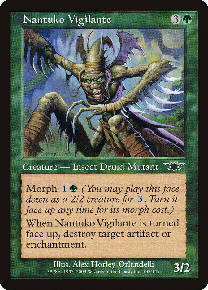 Nantuko Vigilante [Legions] Magic: The Gathering