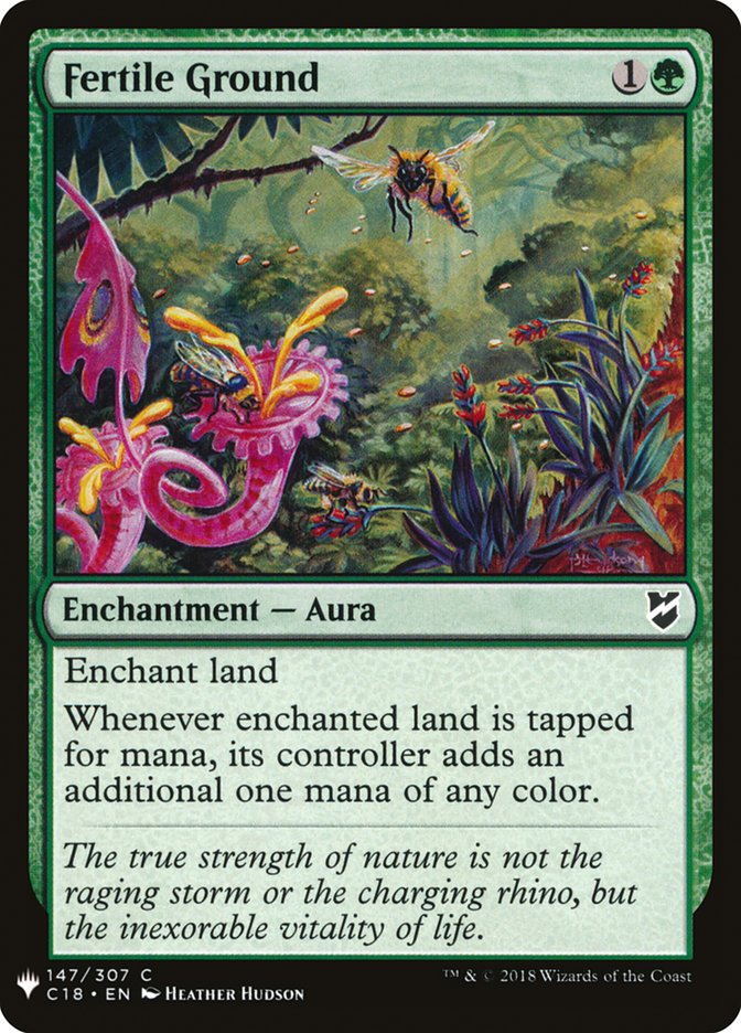 Fertile Ground [Mystery Booster] Magic: The Gathering
