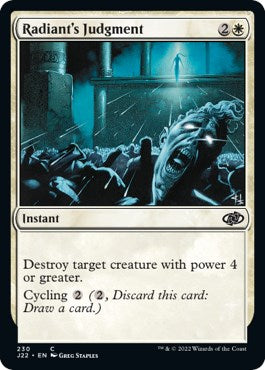 Radiant's Judgment [Jumpstart 2022] Magic: The Gathering