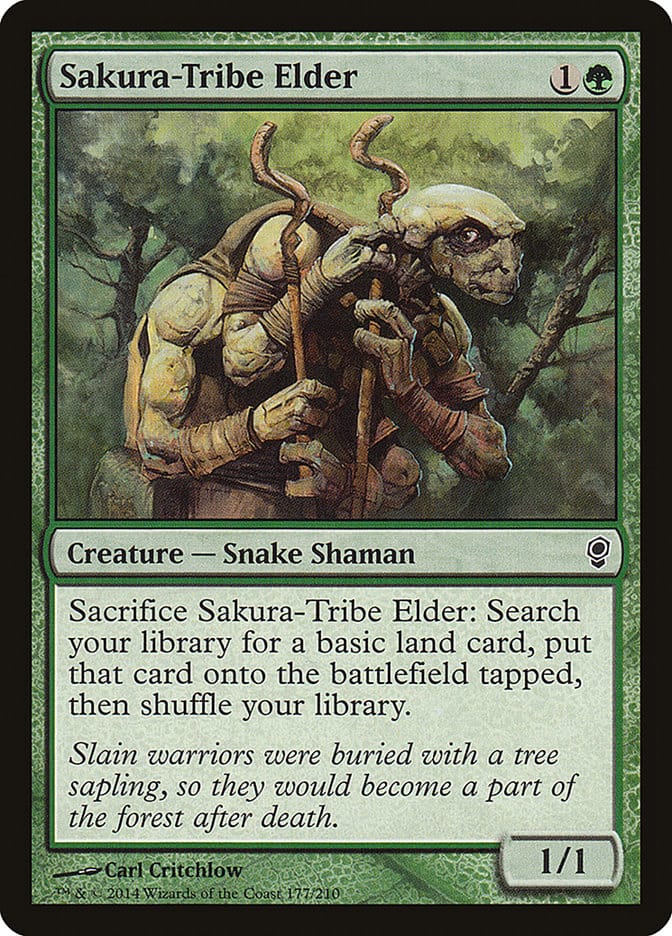 Sakura-Tribe Elder [Conspiracy] Magic: The Gathering
