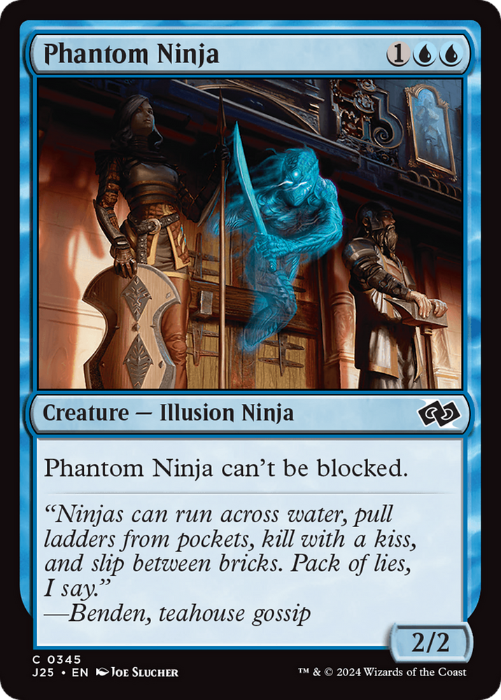 Phantom Ninja [Foundations Jumpstart] Magic: The Gathering