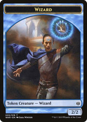 Servo // Wizard Double-Sided Token [Challenger Decks 2020 Tokens] Magic: The Gathering
