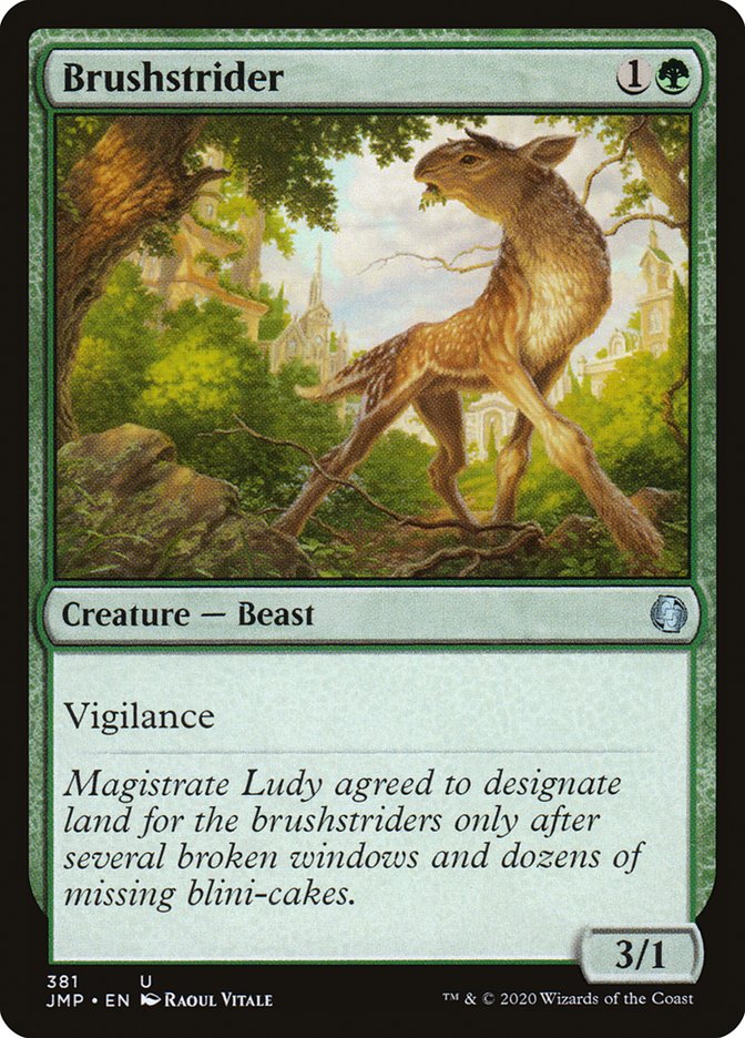 Brushstrider [Jumpstart] Magic: The Gathering
