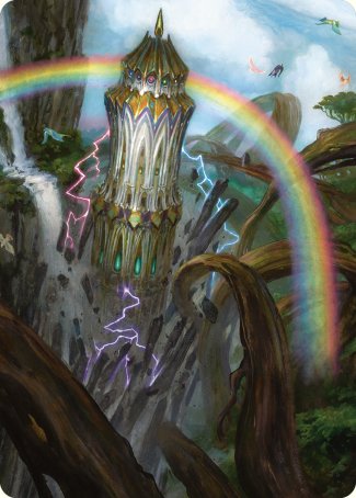 Command Tower Art Card [Commander Masters Art Series] Magic: The Gathering