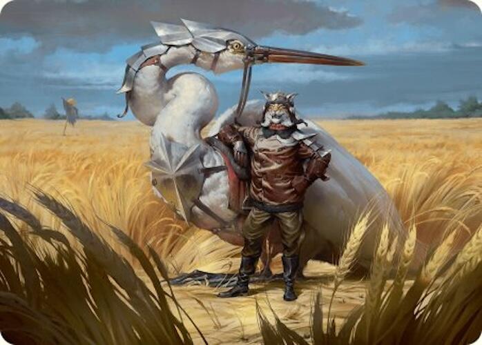 Skyknight Squire Art Card (4/54) [Foundations Art Series] Magic: The Gathering