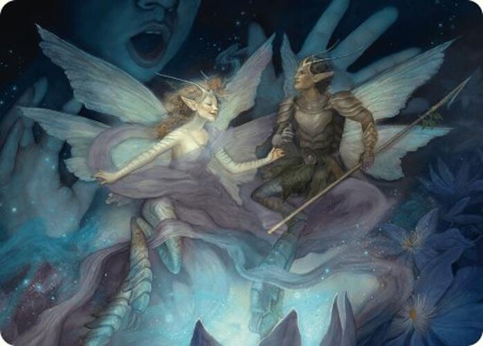 Faebloom Trick Art Card (6/54) [Foundations Art Series] Magic: The Gathering