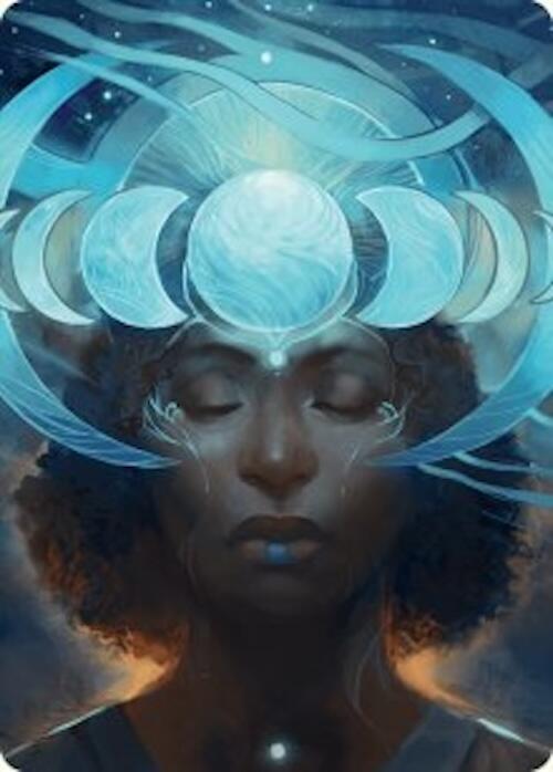 Lunar Insight Art Card (31/54) [Foundations Art Series] Magic: The Gathering