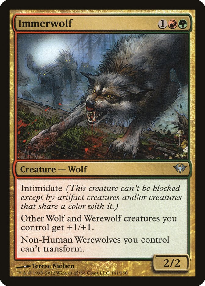 Immerwolf [Dark Ascension] Magic: The Gathering