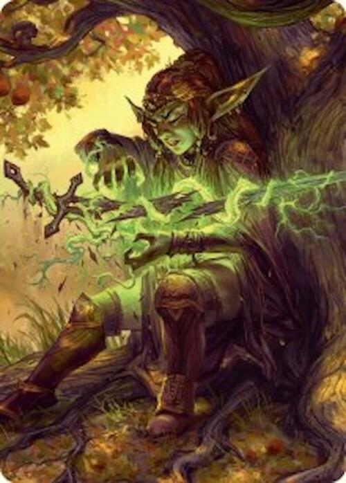 Reclamation Sage Art Card (45/54) [Foundations Art Series] Magic: The Gathering