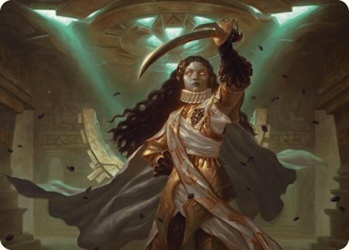 Elenda, Saint of Dusk Art Card (15/54) [Foundations Art Series] Magic: The Gathering