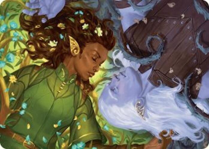 Wardens of the Cycle Art Card (17/54) [Foundations Art Series] Magic: The Gathering