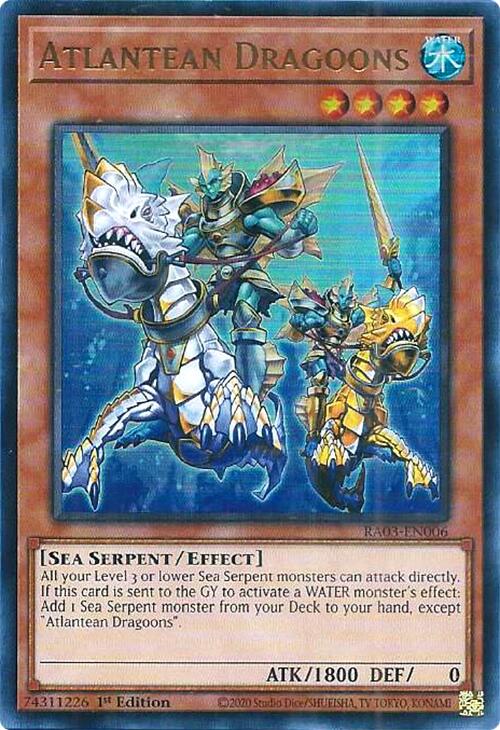 Atlantean Dragoons (UR) [RA03-EN006] Ultra Rare - Yugioh Cards For Your TCG Needs!