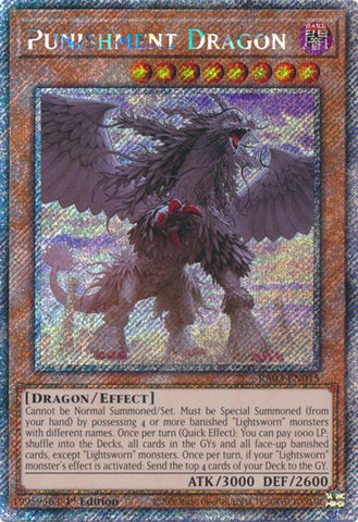 Punishment Dragon (Platinum Secret Rare) [RA03-EN015] - Yugioh Cards For Your TCG Needs!