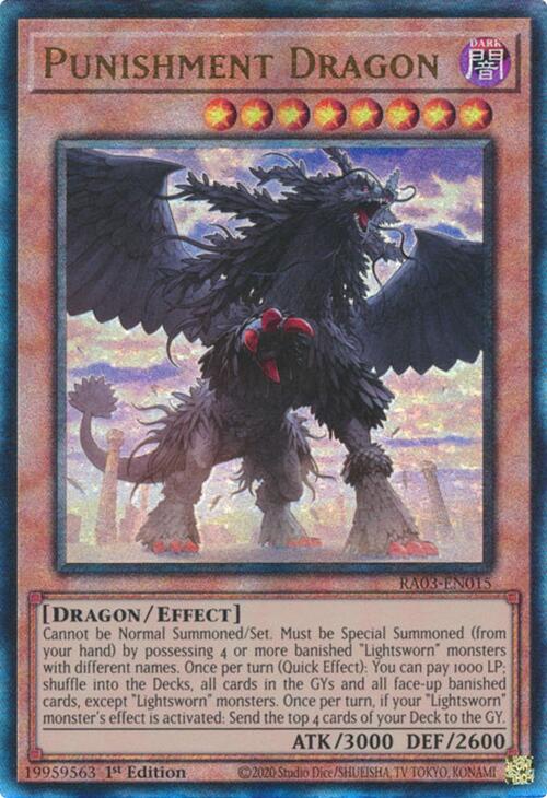 Punishment Dragon (UTR) [RA03-EN015] Prismatic Ultimate Rare - Yugioh Cards For Your TCG Needs!