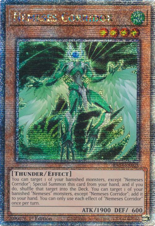 Nemeses Corridor (Quarter Century Secret Rare) [RA03-EN025] Quarter Century Secret Rare - Yugioh Cards For Your TCG Needs!