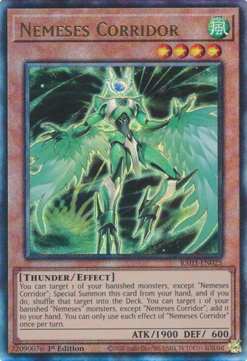 Nemeses Corridor (UTR) [RA03-EN025] Prismatic Ultimate Rare - Yugioh Cards For Your TCG Needs!