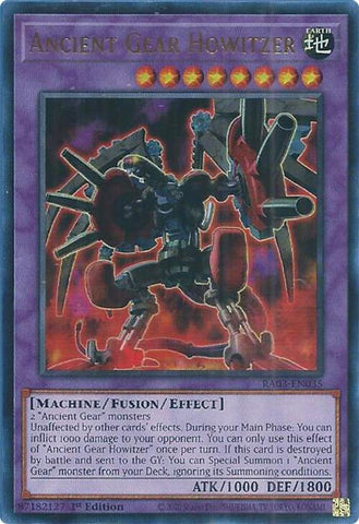Ancient Gear Howitzer [RA03-EN035] Ultra Rare - Yugioh Cards For Your TCG Needs!