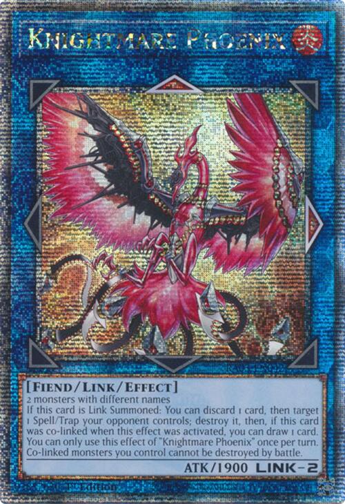 Knightmare Phoenix (Quarter Century Secret Rare) [RA03-EN042 - Yugioh Cards For Your TCG Needs!