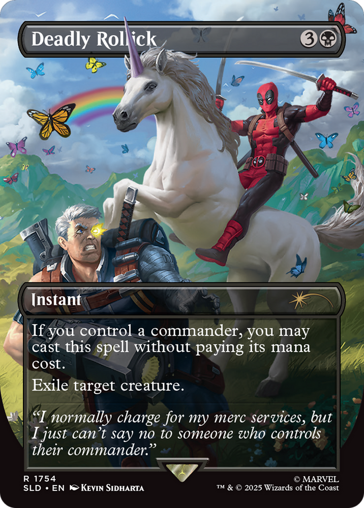 Deadly Rollick (Rainbow Foil) [Secret Lair Drop Series] Magic: The Gathering