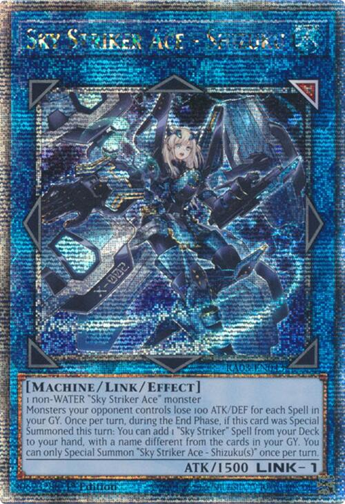 Sky Striker Ace - Shizuku (Quarter Century Secret Rare) [RA03-EN043] - Yugioh Cards For Your TCG Needs!