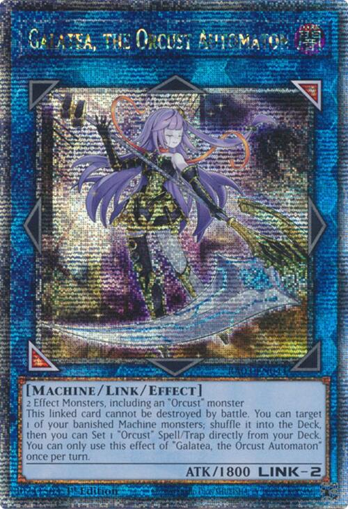 Galatea, the Orcust Automaton (Quarter Century Secret Rare) [RA03-EN044] - Yugioh Cards For Your TCG Needs!