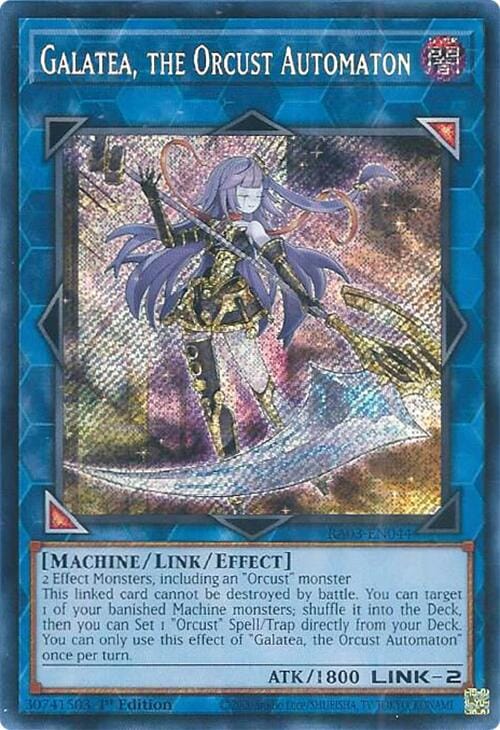 Galatea, the Orcust Automaton (Secret Rare) [RA03-EN044] Secret Rare - Yugioh Cards For Your TCG Needs!