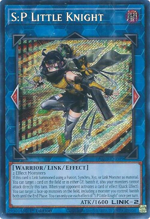 S:P Little Knight (Secret Rare) [RA03-EN049] Secret Rare - Yugioh Cards For Your TCG Needs!