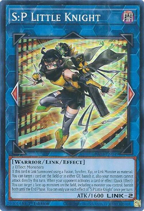 S:P Little Knight [RA03-EN049] Super Rare - Yugioh Cards For Your TCG Needs!