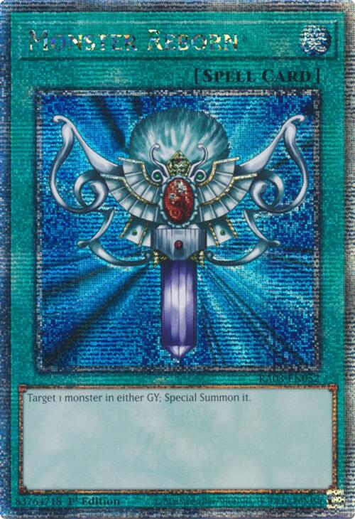 Monster Reborn (Quarter Century Secret Rare) [RA03-EN052] - Yugioh Cards For Your TCG Needs!