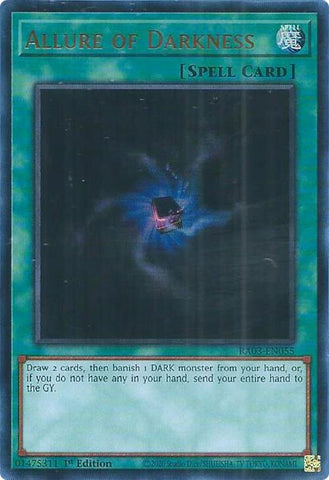 Allure of Darkness [RA03-EN055] Ultra Rare - Yugioh Cards For Your TCG Needs!