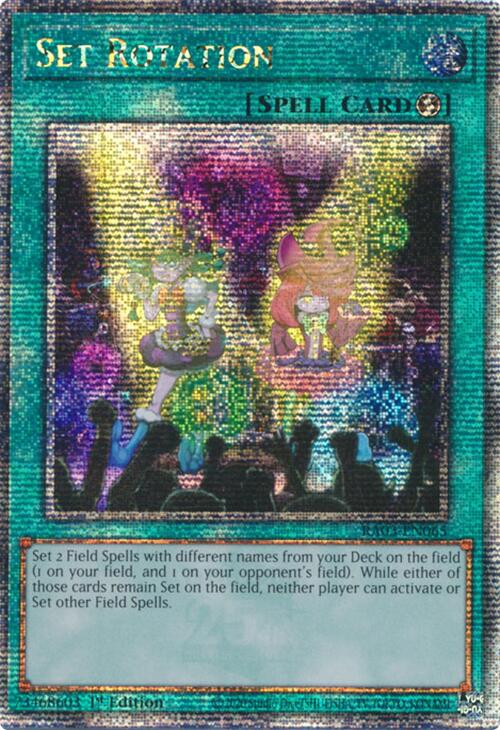 Set Rotation (Quarter Century Secret Rare) [RA03-EN065] - Yugioh Cards For Your TCG Needs!