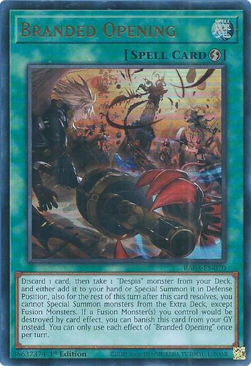 Branded Opening [RA03-EN070] Ultra Rare - Yugioh Cards For Your TCG Needs!