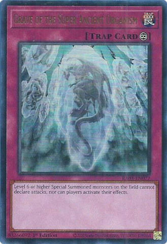 Grave of the Super Ancient Organism [RA03-EN077] Ultra Rare - Yugioh Cards For Your TCG Needs!