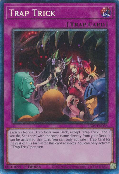 Trap Trick (CR) [RA03-EN078] Prismatic Collector's Rare - Yugioh Cards For Your TCG Needs!