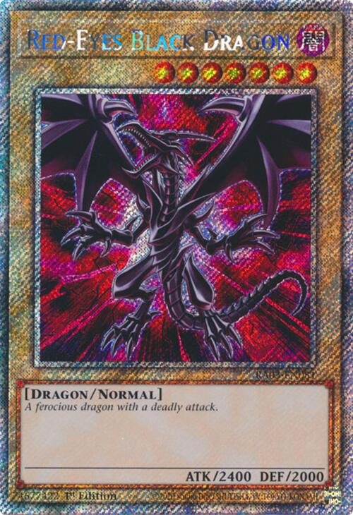 Red-Eyes Black Dragon (Platinum Secret Rare) [RA03-EN081] - Yugioh Cards For Your TCG Needs!