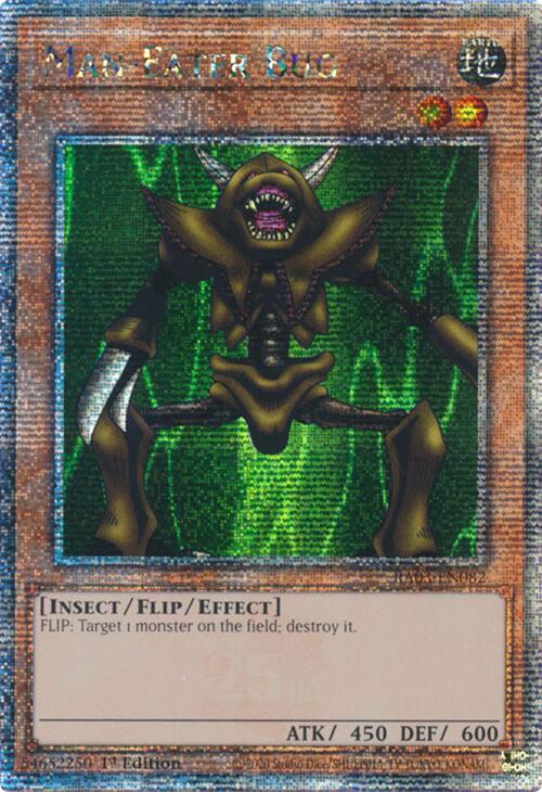 Man-Eater Bug (Quarter Century Secret Rare) [RA03-EN082] Quarter Century Secret Rare - Yugioh Cards For Your TCG Needs!