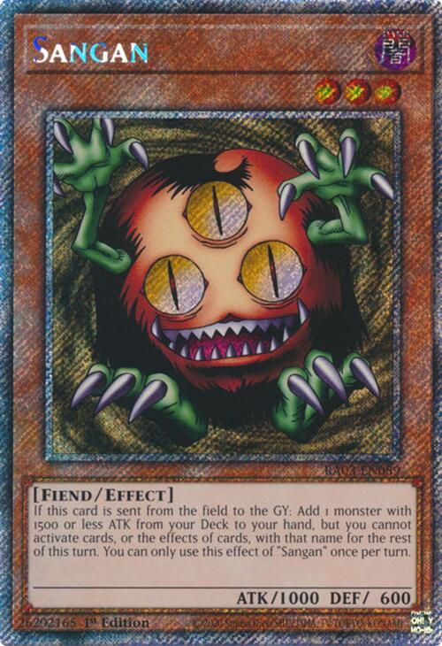 Sangan (Platinum Secret Rare) [RA03-EN089] - Yugioh Cards For Your TCG Needs!