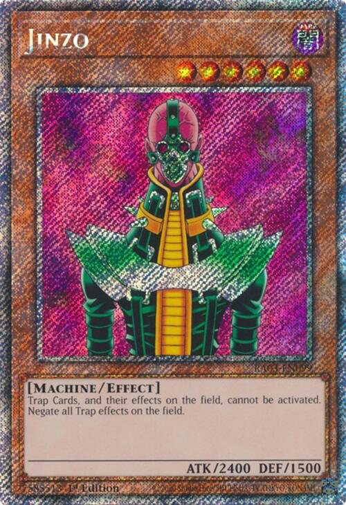 Jinzo (Platinum Secret Rare) [RA03-EN099] - Yugioh Cards For Your TCG Needs!