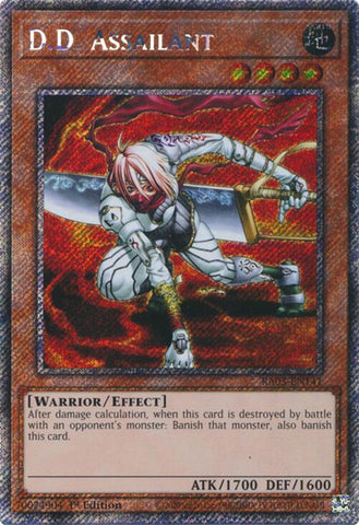 D.D. Assailant (Platinum Secret Rare) [RA03-EN141] Platinum Secret Rare - Yugioh Cards For Your TCG Needs!