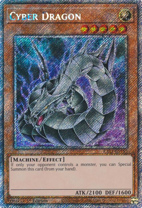 Cyber Dragon (Platinum Secret Rare) [RA03-EN155] - Yugioh Cards For Your TCG Needs!