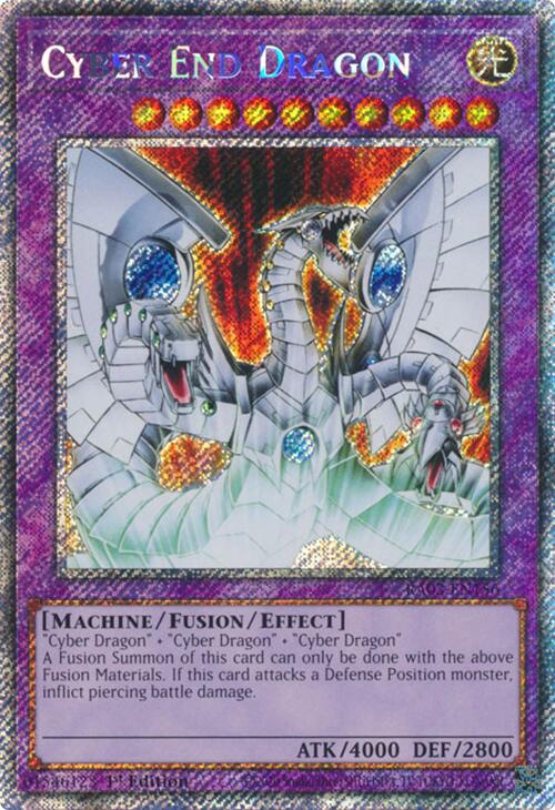 Cyber End Dragon (Platinum Secret Rare) [RA03-EN156] - Yugioh Cards For Your TCG Needs!