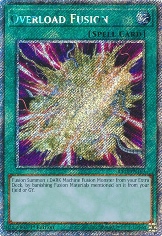 Overload Fusion (Platinum Secret Rare) [RA03-EN169] - Yugioh Cards For Your TCG Needs!