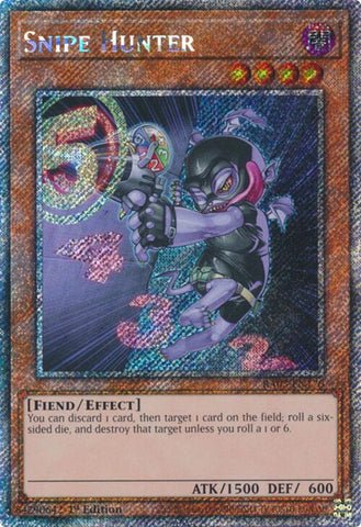 Snipe Hunter (Platinum Secret Rare) [RA03-EN170] - Yugioh Cards For Your TCG Needs!