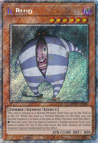 Il Blud (Platinum Secret Rare) [RA03-EN186] Platinum Secret Rare - Yugioh Cards For Your TCG Needs!