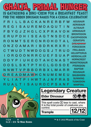 Ghalta, Primal Hunger (Borderless) [Secret Lair Drop Series] Magic: The Gathering
