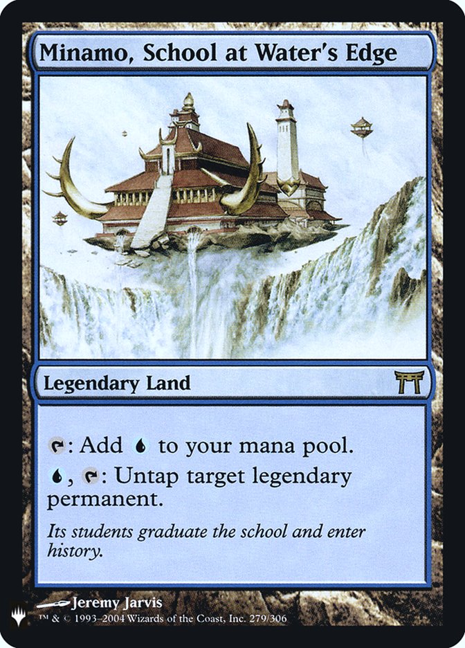 Minamo, School at Water's Edge [Mystery Booster] Magic: The Gathering