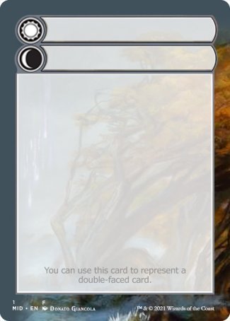 Helper Card (1/9) [Innistrad: Midnight Hunt Tokens] Magic: The Gathering
